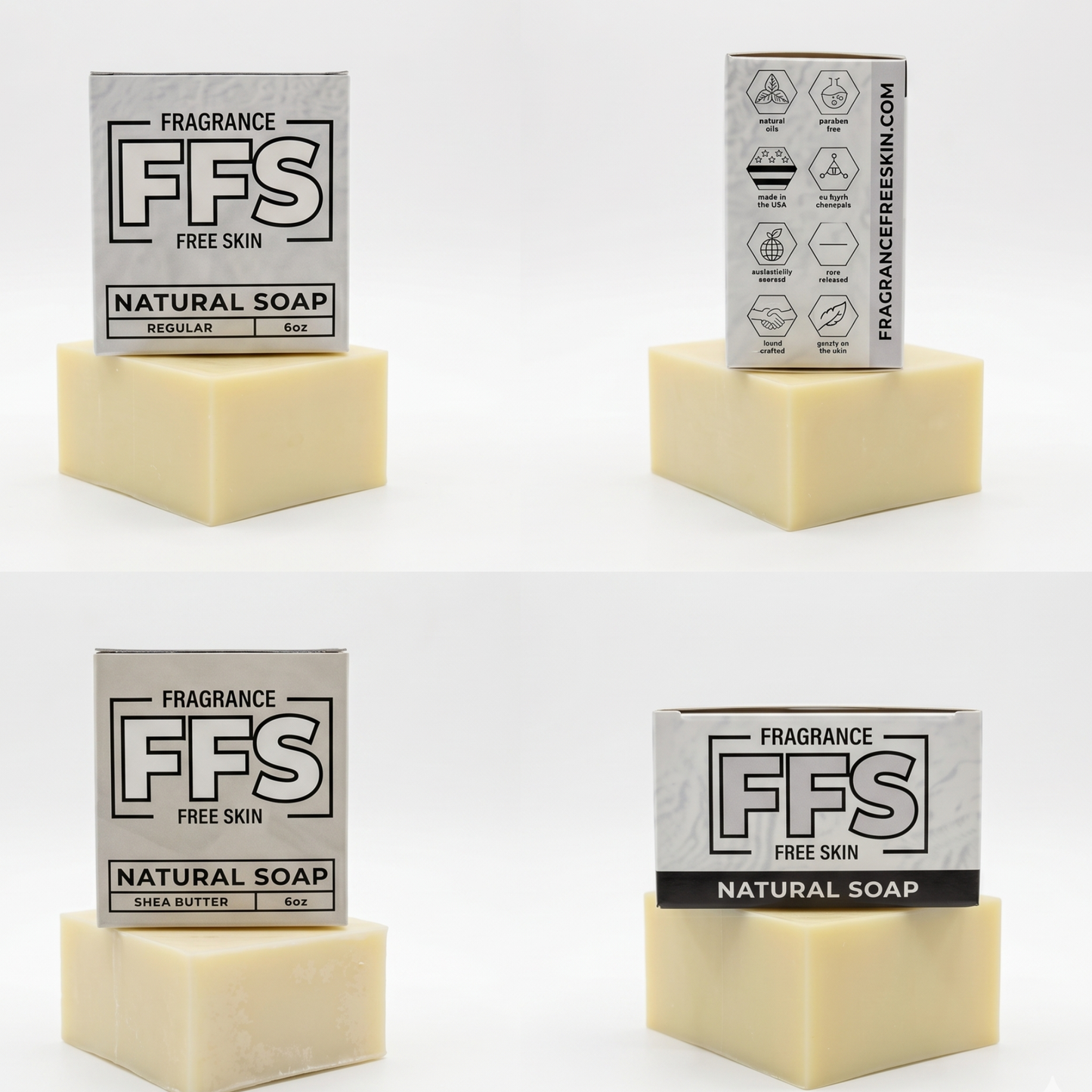 FFS Bare Naked Body Bar — Ultra-Pure Fragrance-Free Moisture