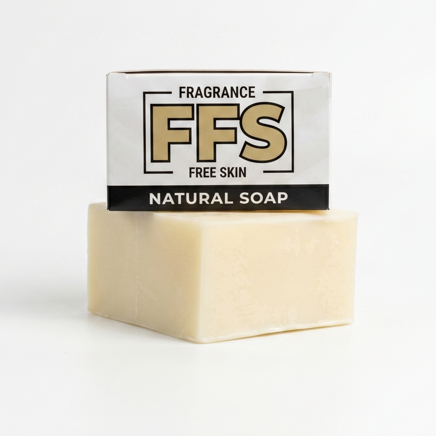 Unscented Natural Shea Butter Soap Bar | Fragrance-Free Sensitive Skin