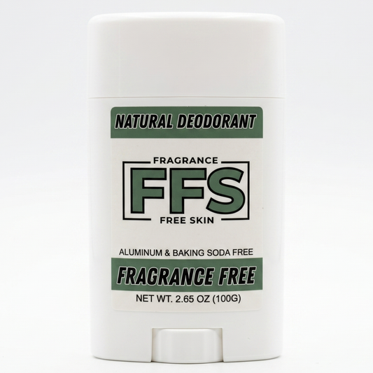 FFS Fragrance-Free Natural Deodorant | Aluminum & Baking Soda Free