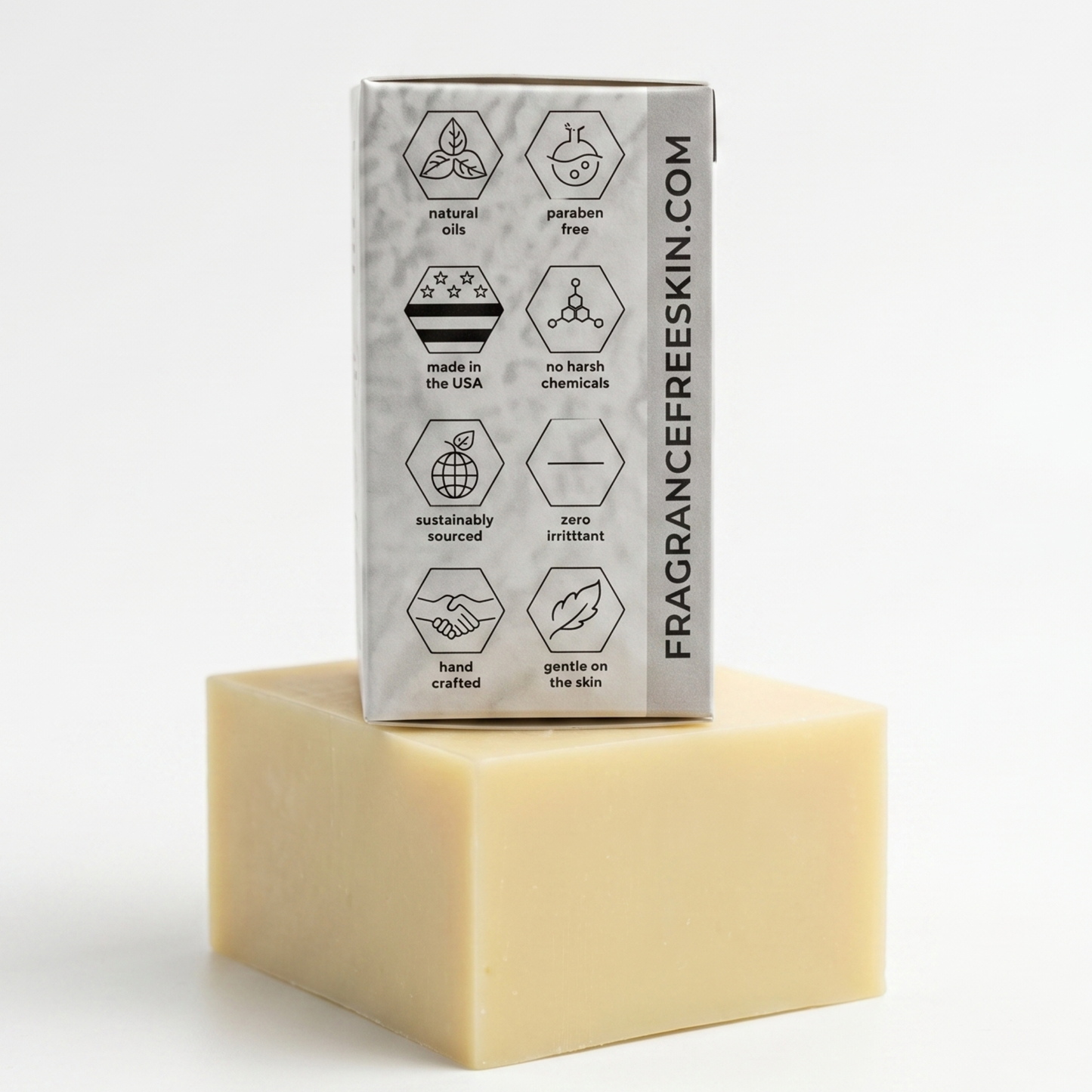 FFS Bare Naked Body Bar — Ultra-Pure Fragrance-Free Moisture